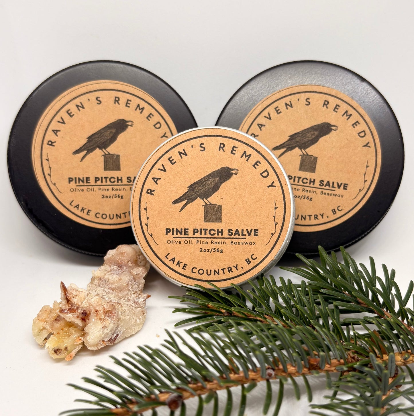 Wildcrafted Pine Pitch Salve — Ancestral Healing for Modern Skin